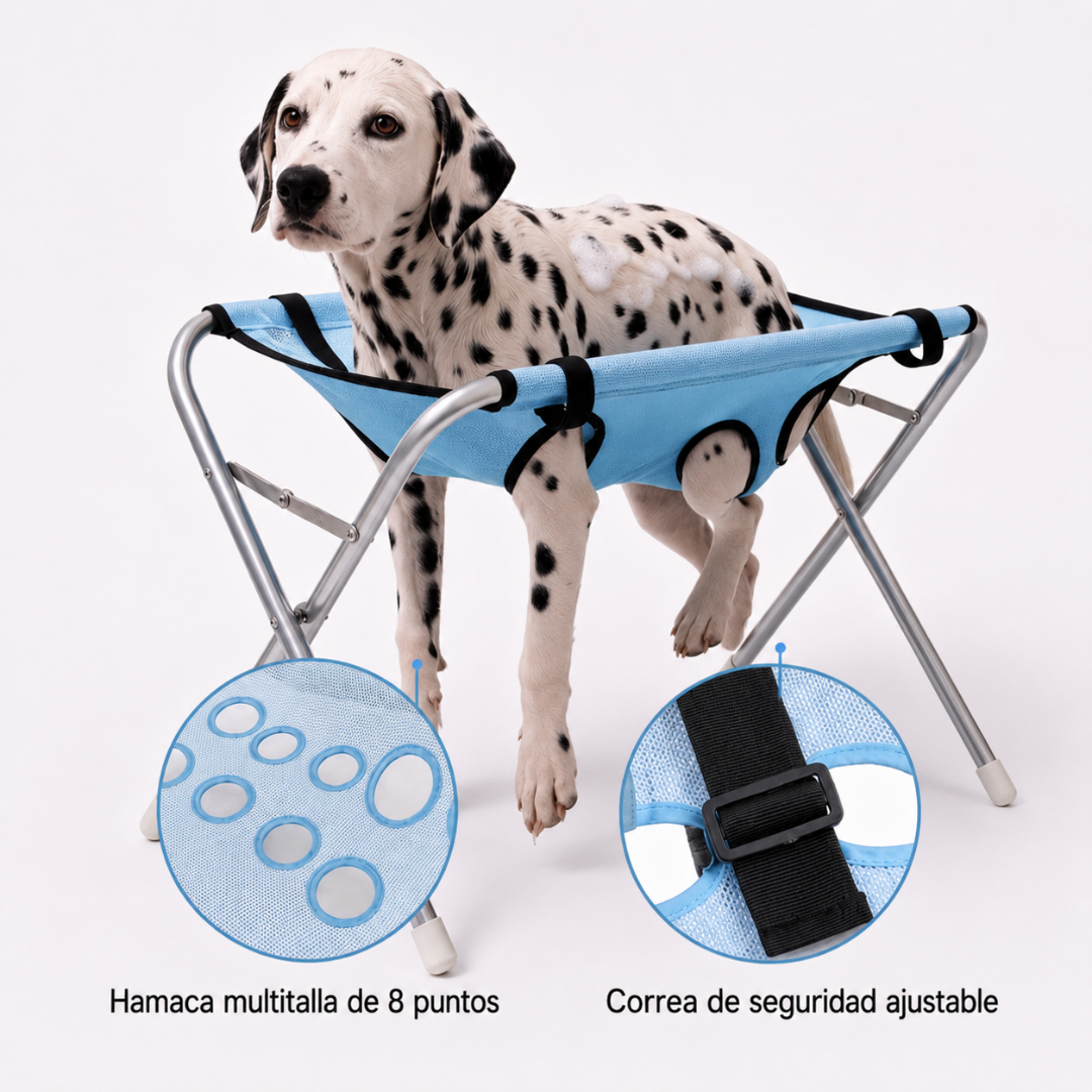 Soporte para Baño y Aseo de Mascotas