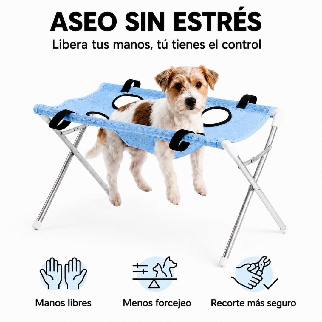 Soporte para Baño y Aseo de Mascotas